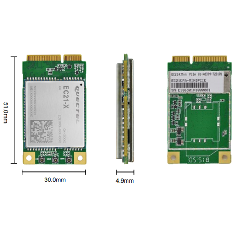CellularModule - EZ10101 LTE EC21 Mini PCIe Size