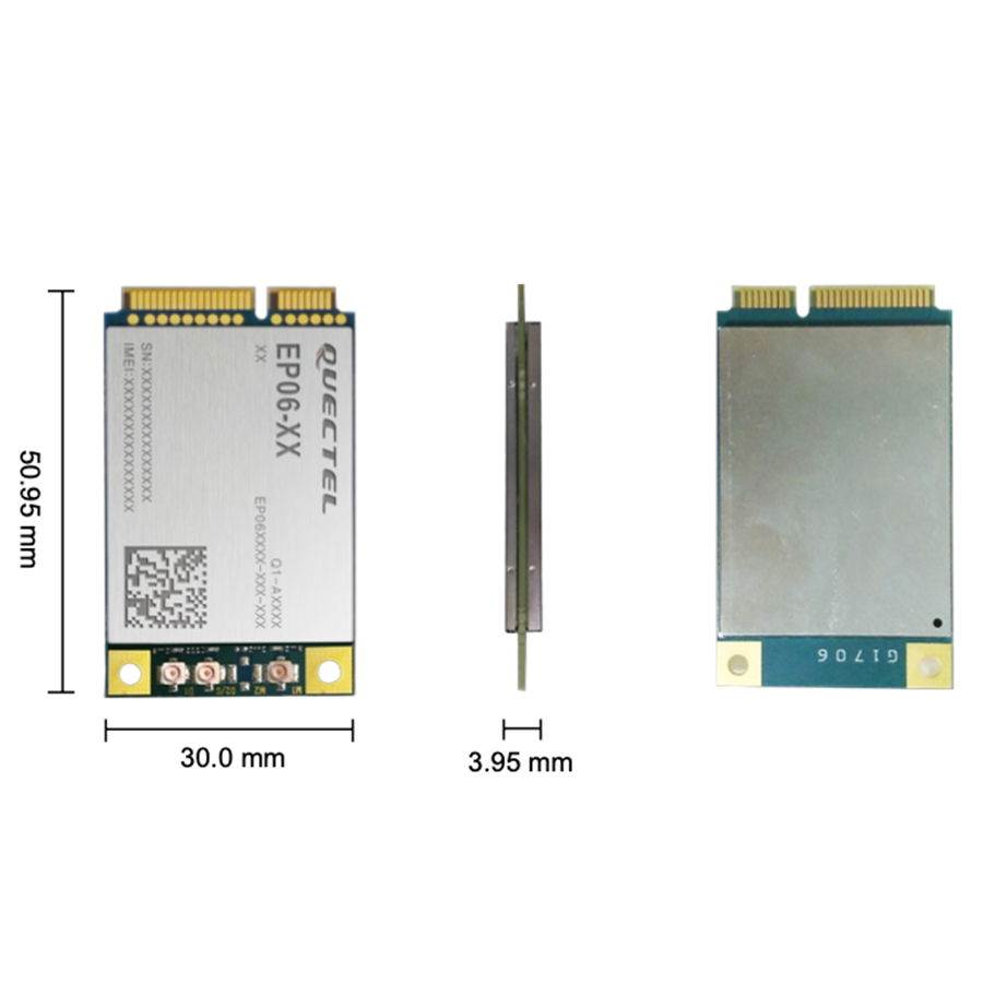 CellularModule - EZ10601 LTE A EP06E Mini PCIe Size 1